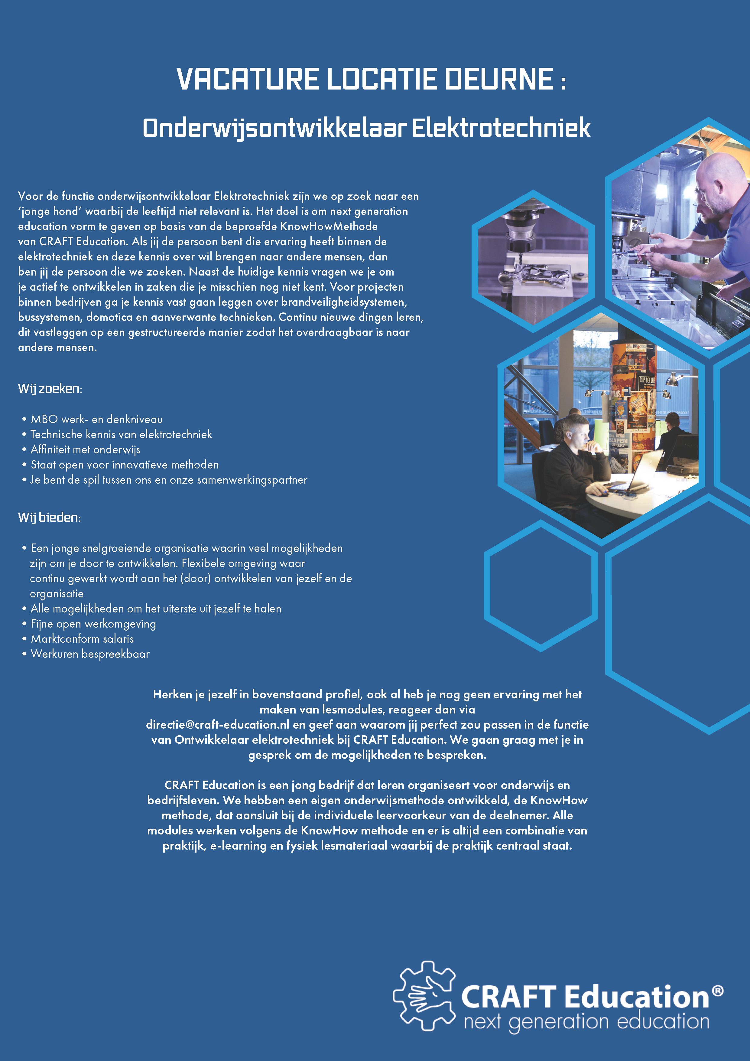 Vacature Elektrotechniek